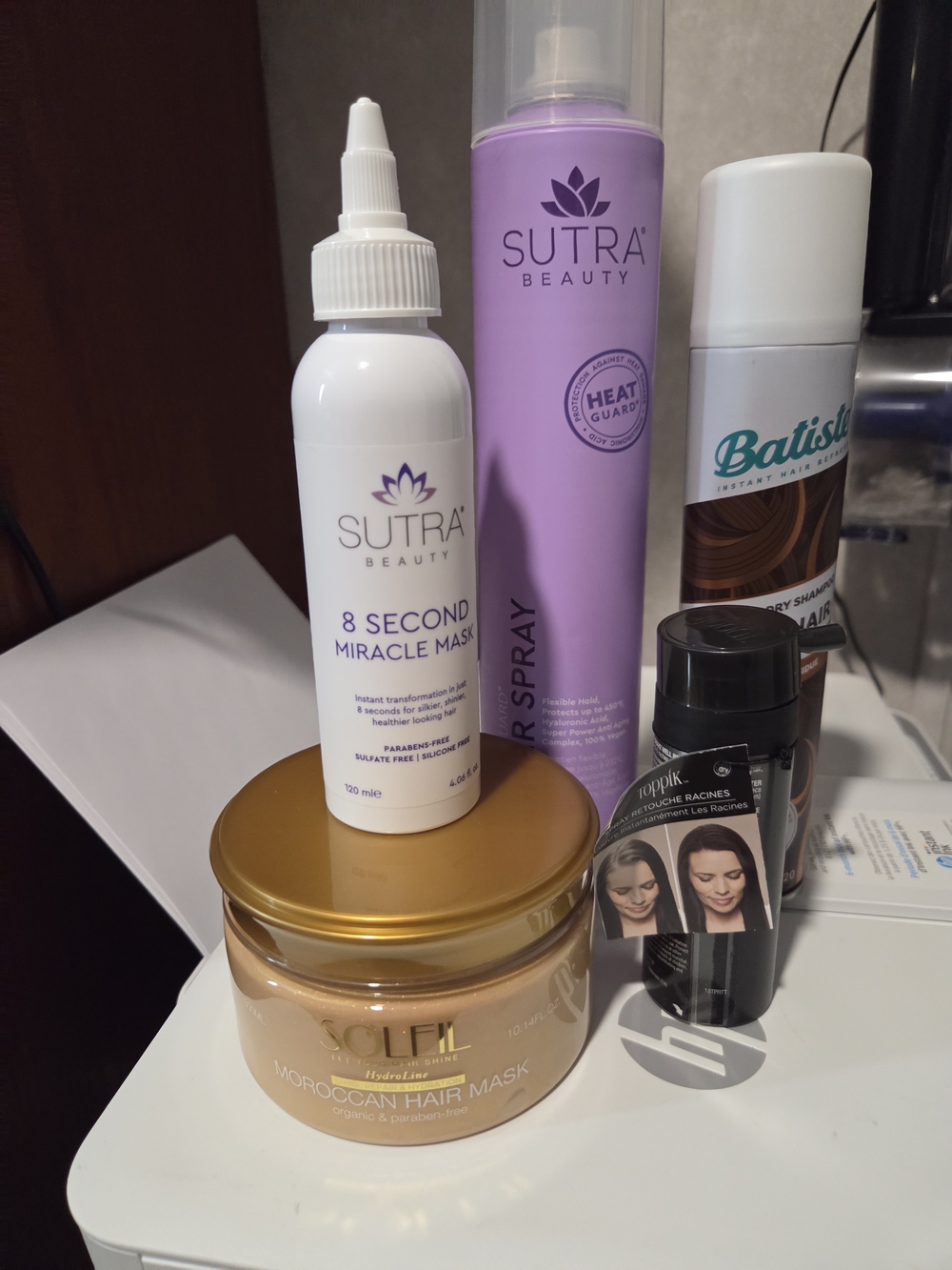 New Hair Bundle Soleil Moroccan Hair Mask Gold Nourishing Treatment Plus 4 More